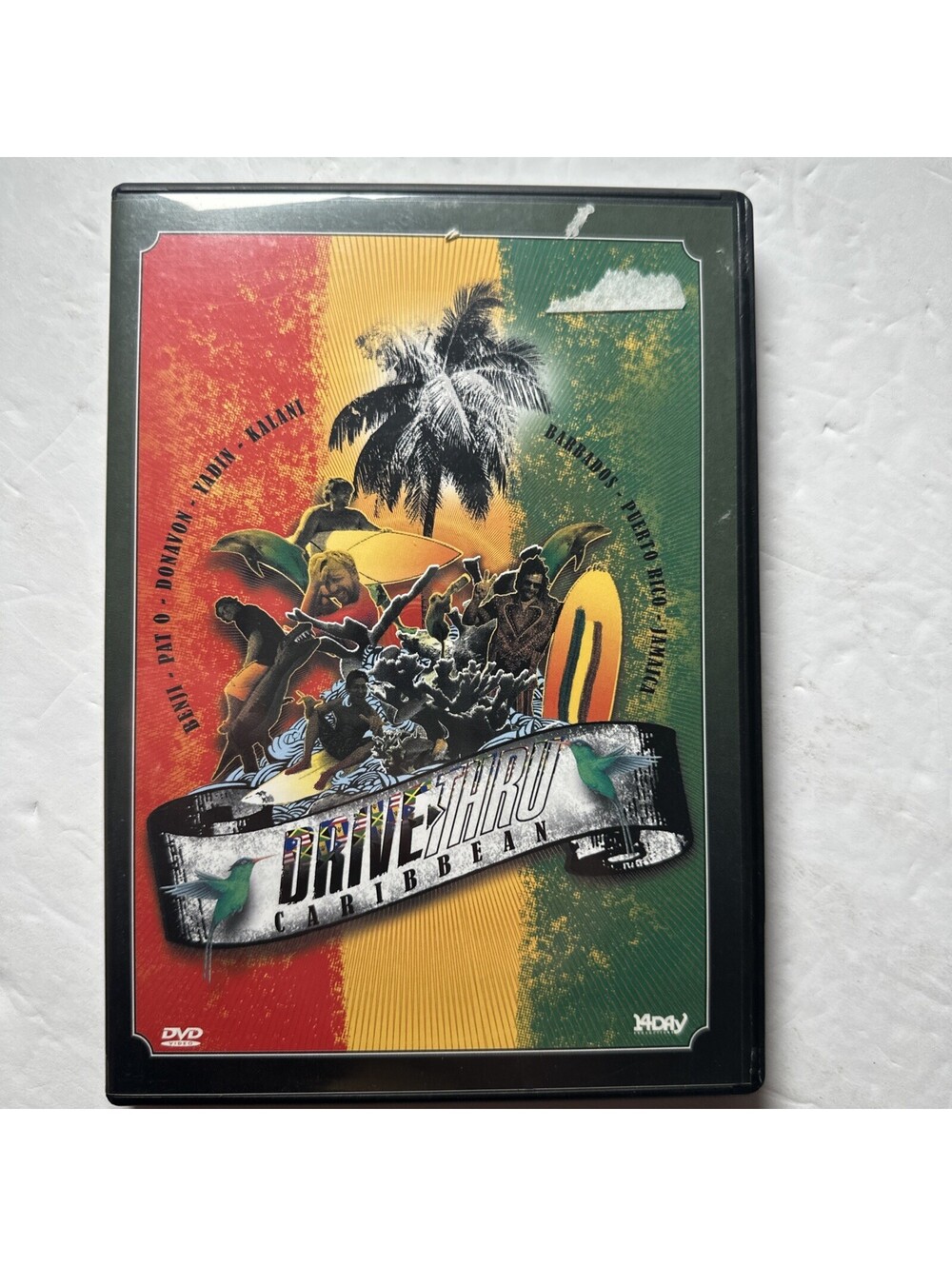 Transworld Surf: Drive-Thru Caribbean (DVD) MINT Condition, TESTED & WORKING